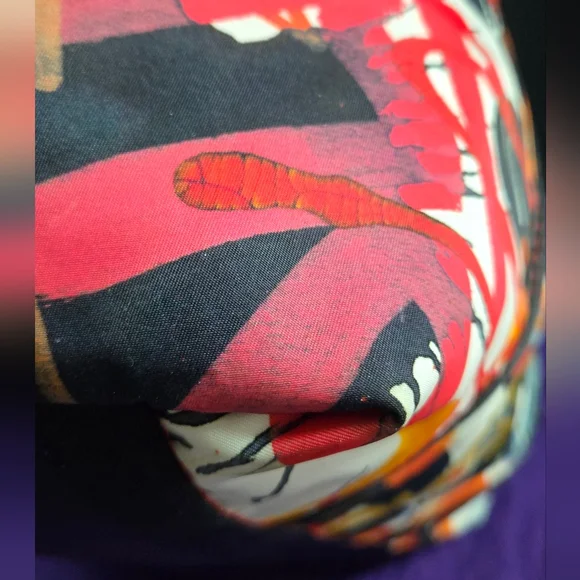 CHRISTIAN LOUBOUTIN LARGE BOSTON PRINTED NYLON DUFFLE BAG - Picture 5 of 16